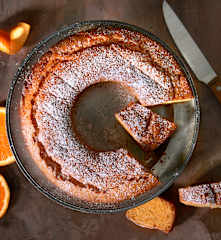 Ciambella all'arancia (vegan)