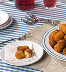 Croquetas con harina casera (sin gluten)