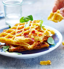 Gaufre quiche
