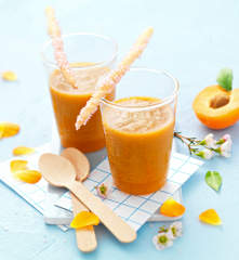 Gaspacho d'abricot au thé et gingembre