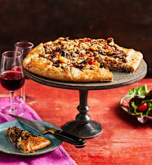 Kastanien-Radicchio-Kuchen