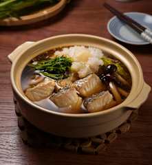 鱈魚白菜雪見鍋