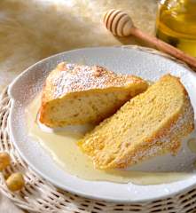 Focaccia sucrée à la noisette