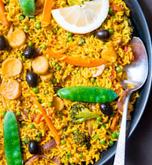 Arroz de verduras