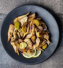 Sous-vide Artichokes