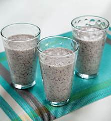 Batido de arándanos