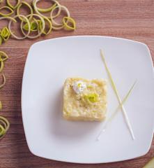 Risotto ai porri e burrata