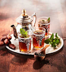 Traditional mint tea