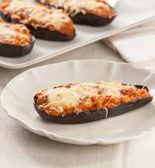 Berenjenas rellenas de bacalao