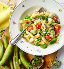 Fusilli mit Frühlingsgemüse