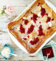 Pfannkuchen vom Blech