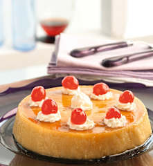 Bizcocho de quesitos al vapor