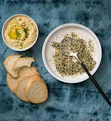 Hazelnut dukkah with fennel