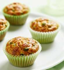 Gemüse-Käse-Muffins