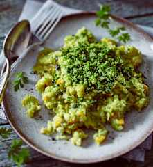 Petersilienwurzel-Risotto