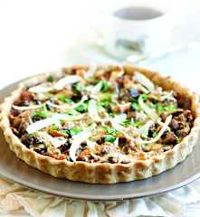 Tarte de cogumelos