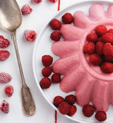Bavaroise de framboesa