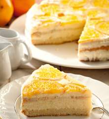Tarta de naranja