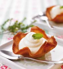 Túlipas com espuma de ananás