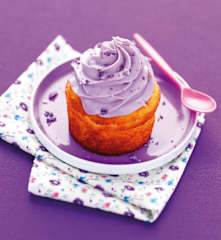 Cupcakes à la violette