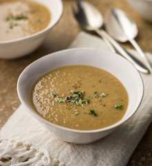 Chestnut and Fennel Soup - Zuppa di castagne e finocchio