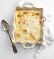 Empadão de alheira e couve-flor