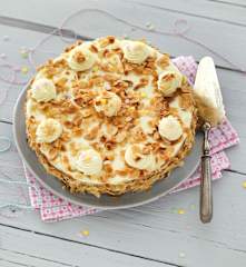 Gâteau à la vanille et aux amandes