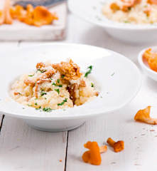 Risotto z kurkami
