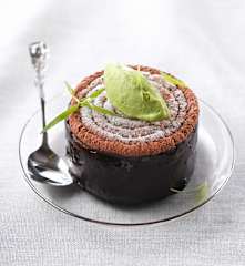 Aprikosen-Schoggipraliné-Törtchen