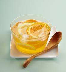 Sangria blanche aux agrumes