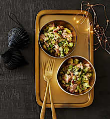 Brokkoli-Wurst-Salat