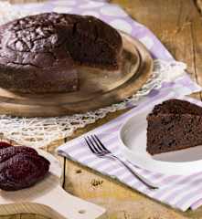 Torta cacao e barbabietola