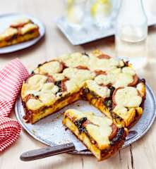 Kartoffel-Spinat-Pizza