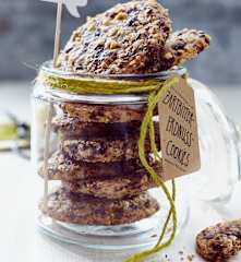 Zartbitter-Erdnuss-Cookies