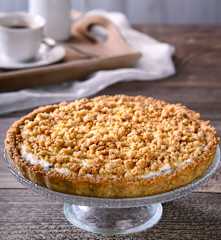 Crostata integrale ricotta e cioccolato