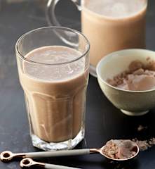 Schoko-Bananen-Proteinshake