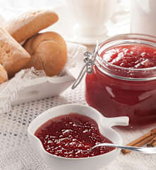 Mermelada de ciruela y manzana al aroma de canela