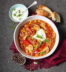 Schnelle Silvestersuppe