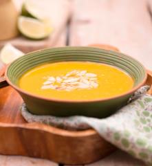 Zupa krem z batatów i marchewek