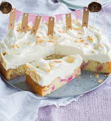 Rhabarber-Marzipan-Torte