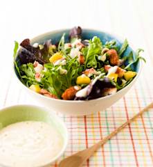 Hake Salad with Mango and Lime Mayonnaise