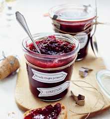 Confiture de fruits rouges au prosecco