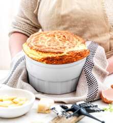 Soufflé aux asperges