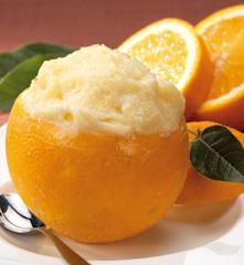Sorbetto di arancia