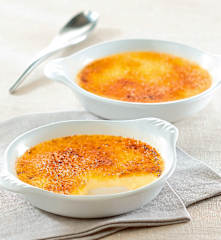 Crème brûlée à la cardamome