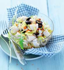 Salade de calamar au fenouil