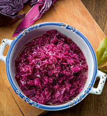Apfelrotkohl