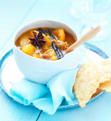 Compotée de fruits d'été aux épices