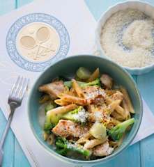 One-Pot-Pasta mit Zitronen-Hähnchen