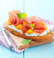 Focaccia aux abricots